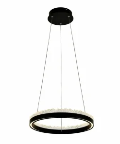 Cheap Sklep Kaja Stylowa lampa wisząca LED z kryształkami PD2304400R-MB REGI | Kaja