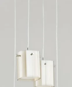 Shop Sklep Kaja Stylowa lampa wisząca na 4 barwione klosze AL 24504 | Kaja