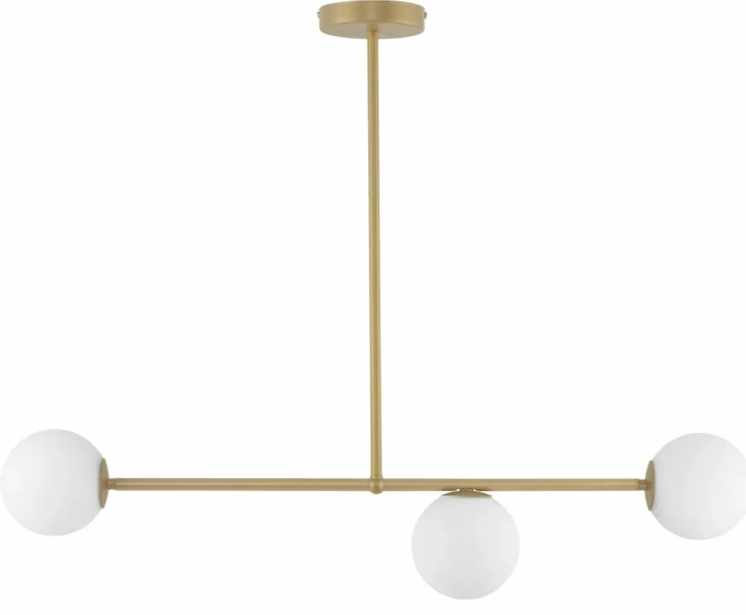 Online Sklep Kaja Stylowa lampa wisząca z białymi, okrągłymi kloszami SIG 33332 - GAMA