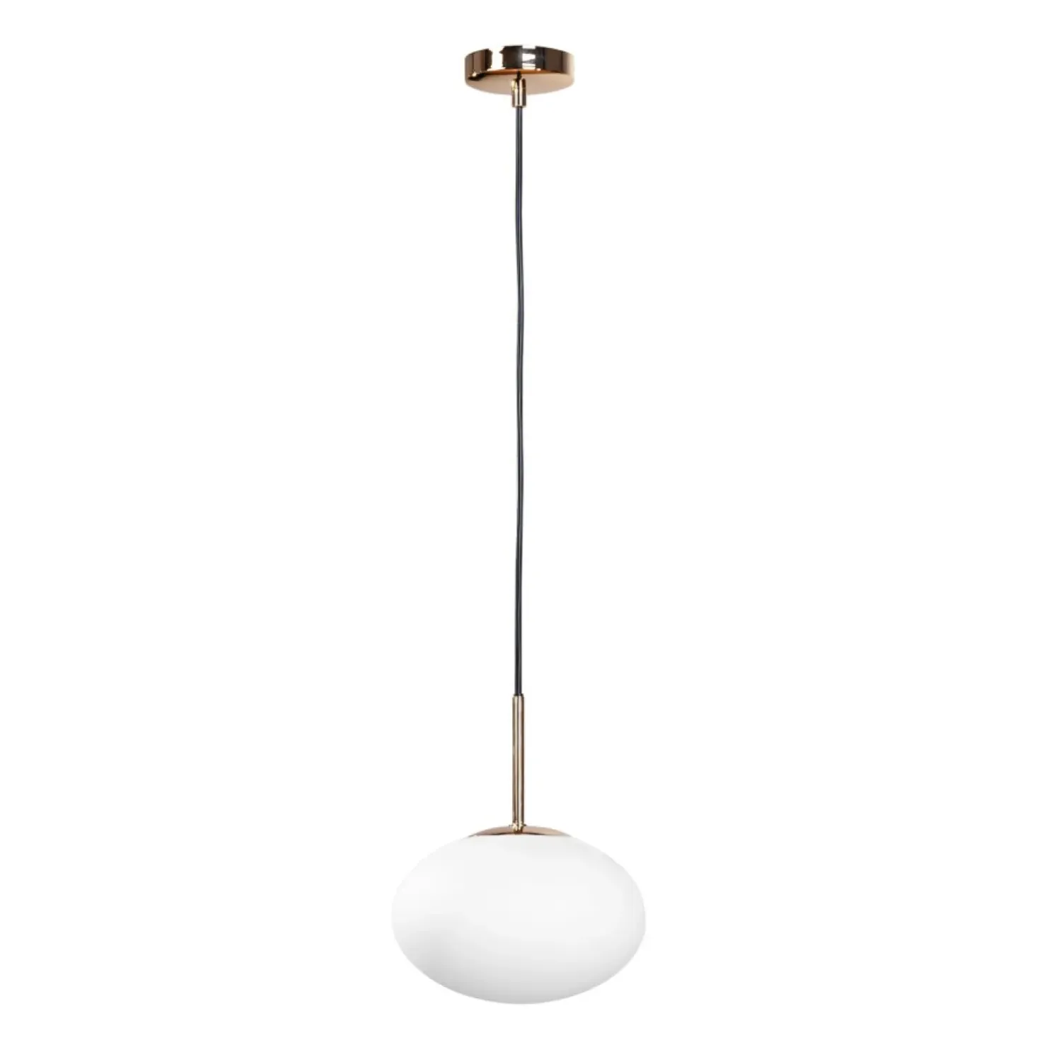 Shop Sklep Kaja Stylowa lampa wisząca z białym kloszem ZM 1183 OMI | Kaja Oświetlenie