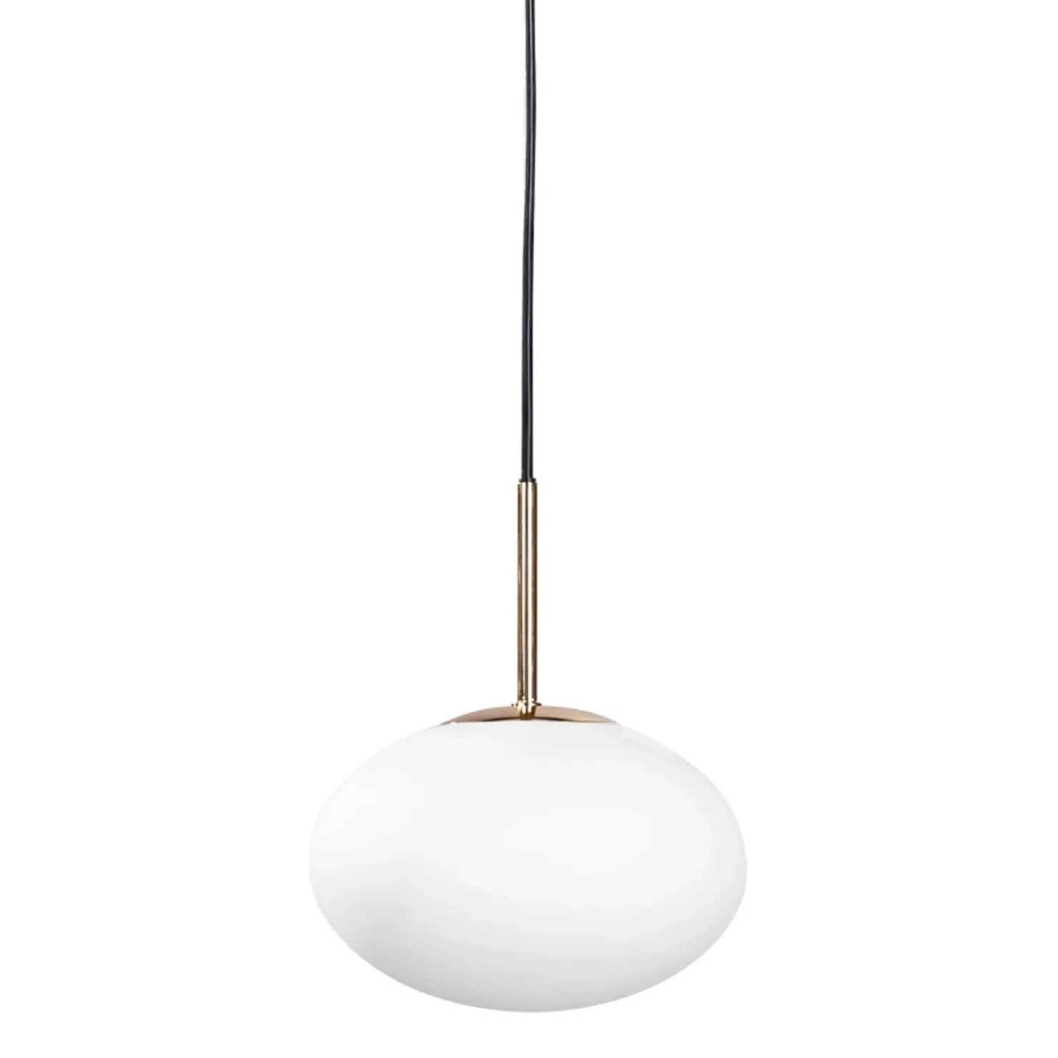 Shop Sklep Kaja Stylowa lampa wisząca z białym kloszem ZM 1183 OMI | Kaja Oświetlenie