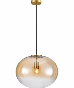 Store Sklep Kaja Stylowa lampa wisząca z ciepłym kloszem ML0342 CAMPANIA | Kaja