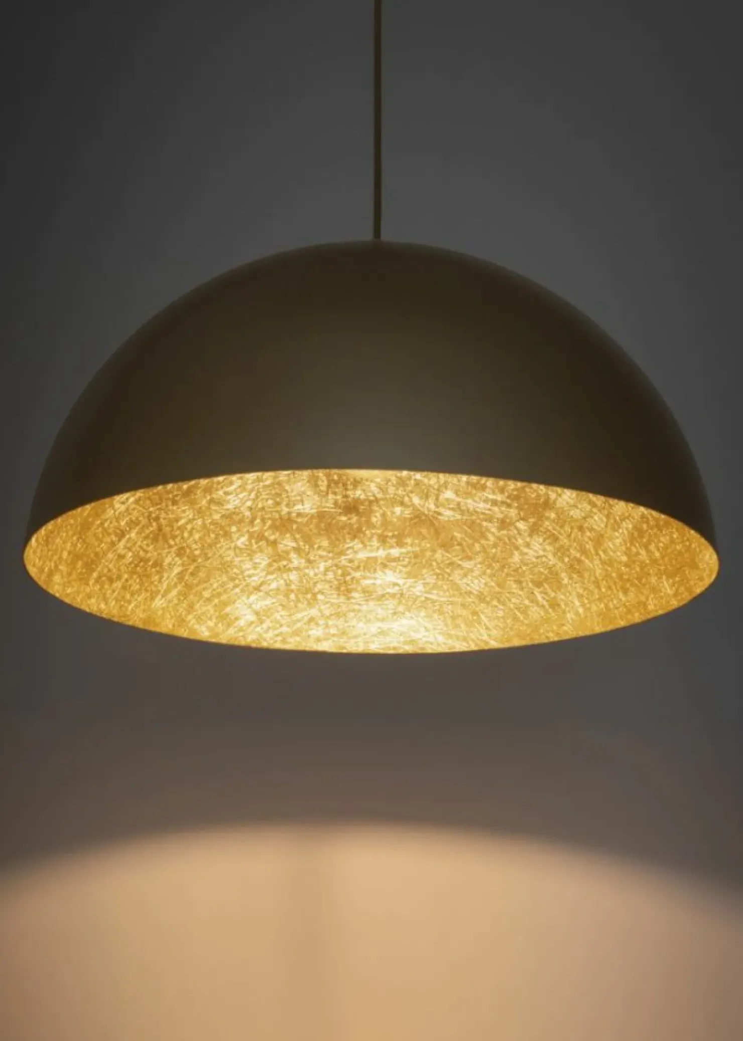 Hot Sklep Kaja Stylowa lampa wisząca z kopułowym kloszem SIG 32292 SFERA 35 ZŁ