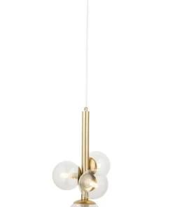 Best Sklep Kaja Stylowa lampa wisząca z kulistymi kloszami SIG 40856 z serii PERLA LUX