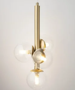 Best Sklep Kaja Stylowa lampa wisząca z kulistymi kloszami SIG 40856 z serii PERLA LUX