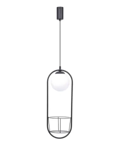 Fashion Sklep Kaja Stylowa lampa wisząca z miejscem na doniczkę 5003 z serii PLANT | Kaja