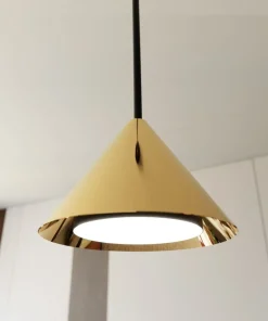 Flash Sale Sklep Kaja Stylowa lampa wisząca ze złotymi stożkami 1329/6 ELIT | Kaja