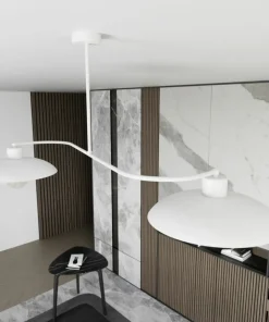 Stylowa lampa z szerokimi kloszami 1354/2 FOSTER 2 WHITE | Kaja*Sklep Kaja Hot