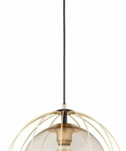 Shop Sklep Kaja Stylowa lampa ze złotym, drucianym kloszem AL 61173 AVANGO | Kaja