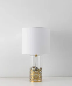 Stylowa lampka do eleganckiego salonu LP-818/1T WH z serii SUNFLOWER*Sklep Kaja Cheap