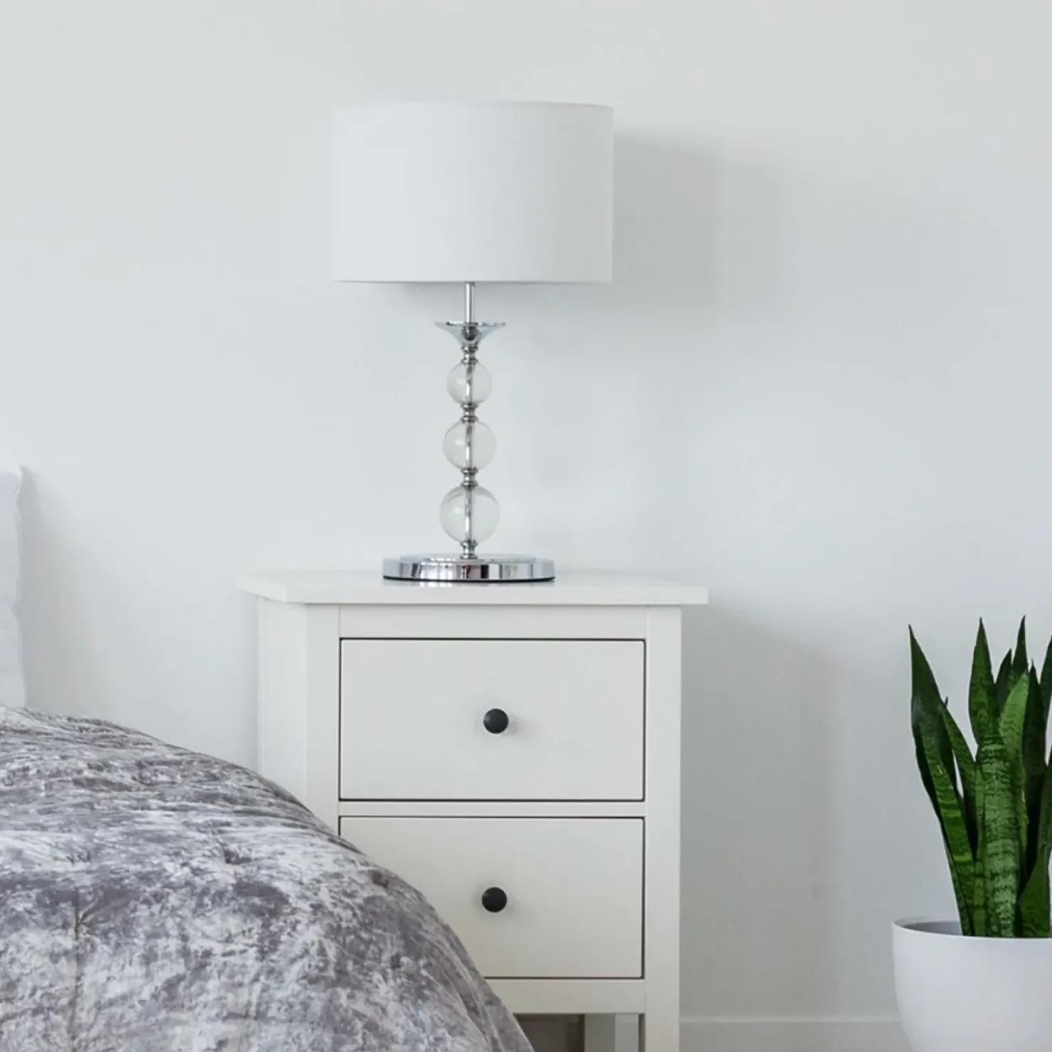 Stylowa lampka idealna na szafkę nocną RLT93163-1W REA | Kaja*Sklep Kaja Cheap