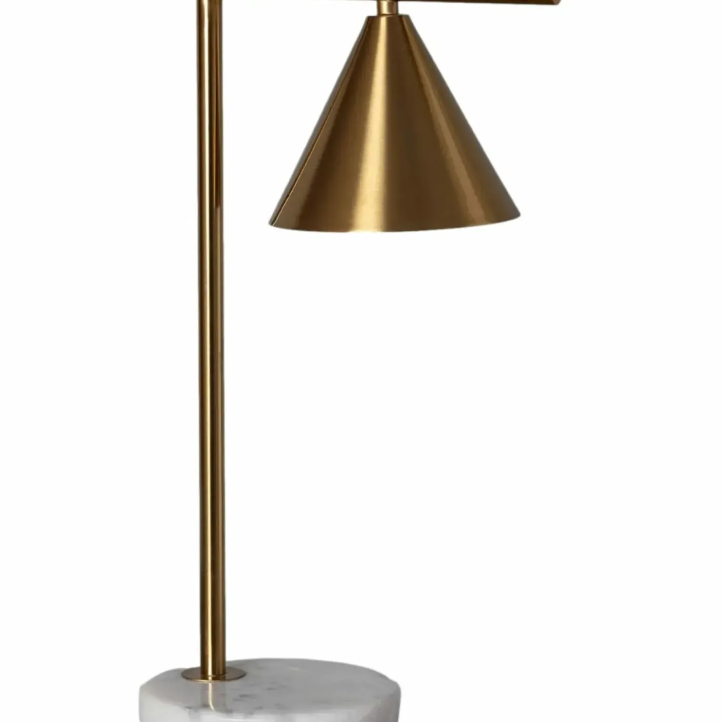 Stylowa lampka na marmurowej podstawie ABR-LSV-E27 LIBRIO | Kaja*Sklep Kaja Discount