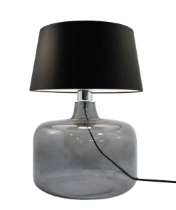Stylowa lampka stołowa na szklanej nodze 5531BK BATUMI | Kaja*Sklep Kaja Sale