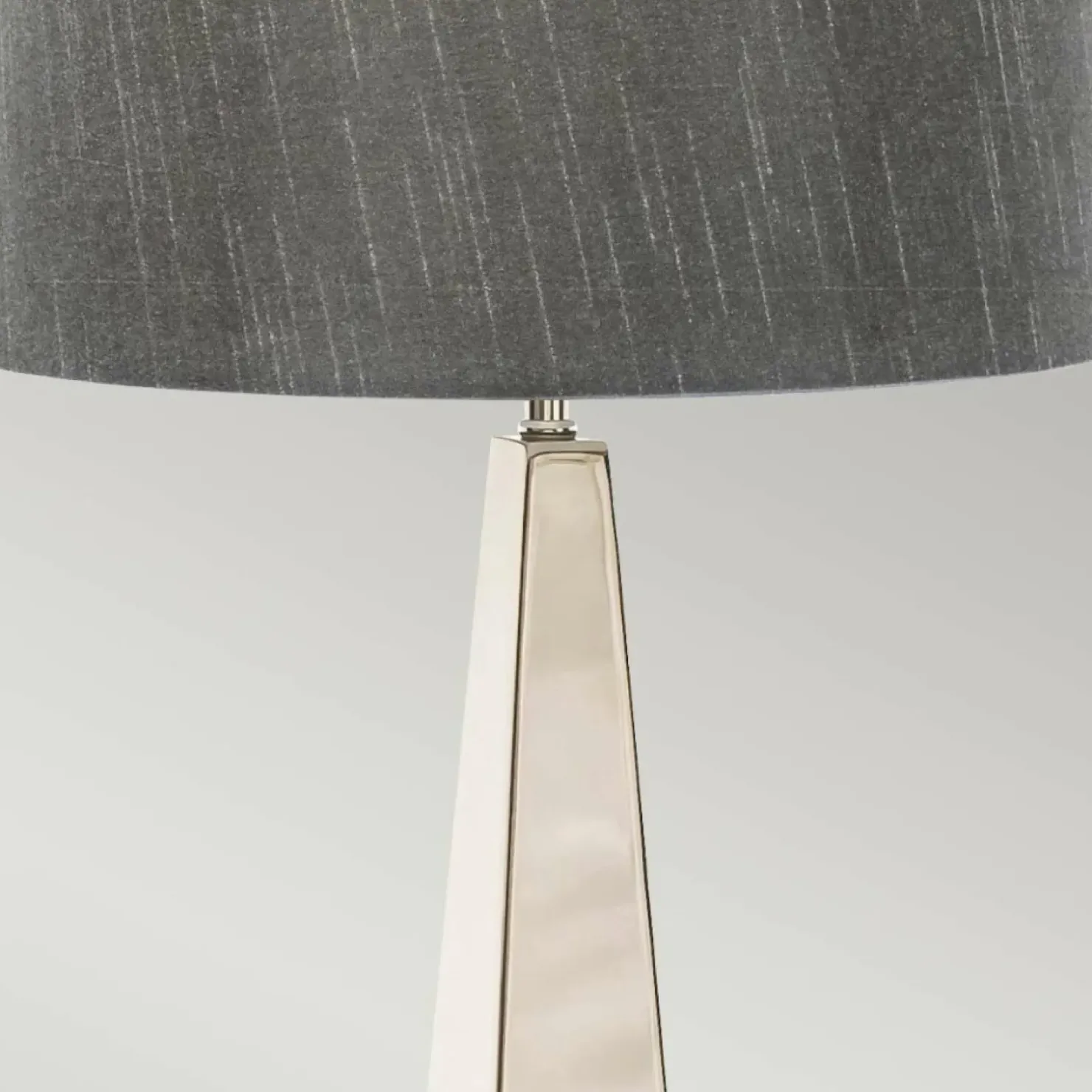 Stylowa lampka stołowa, nocna ASCENT-TL-PN z serii ASCENT*Sklep Kaja Clearance