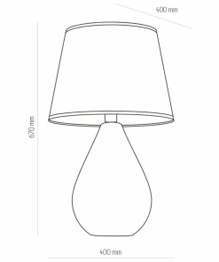 Stylowa lampka stołowa w stylu boho, do salonu TK 5436 z serii LACRIMA*Sklep Kaja Cheap
