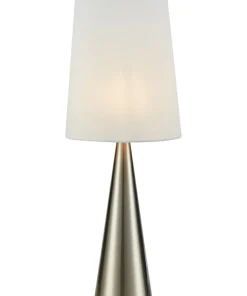 Stylowa lampka z abażurem na szafkę nocną 108624 z serii CONUS | Kaja*Sklep Kaja Flash Sale