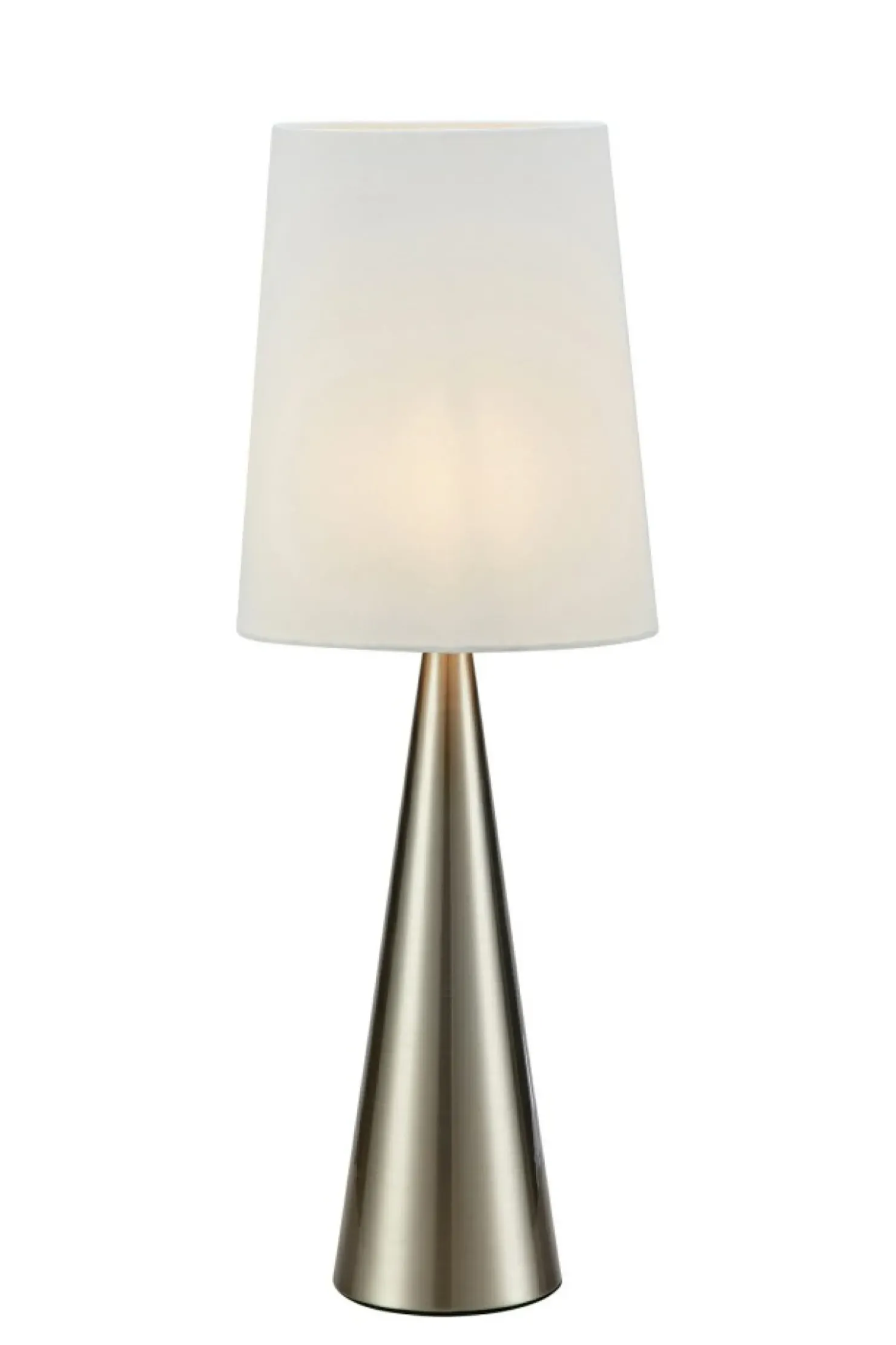 Stylowa lampka z abażurem na szafkę nocną 108624 z serii CONUS | Kaja*Sklep Kaja Flash Sale