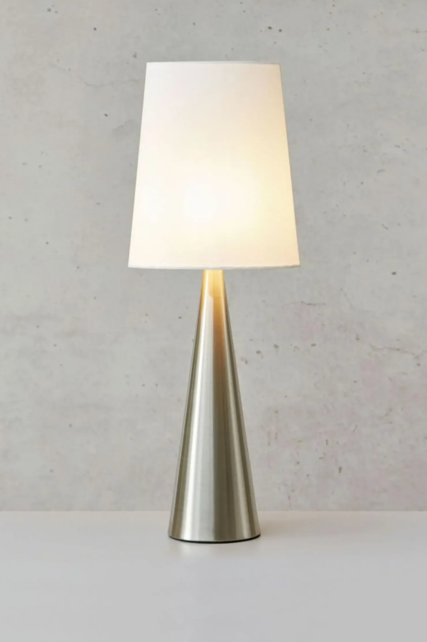 Stylowa lampka z abażurem na szafkę nocną 108624 z serii CONUS | Kaja*Sklep Kaja Flash Sale
