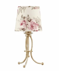 Stylowa lampka z kwiatowym abażurem JUP 1286 SARA | Kaja Oświetlenie*Sklep Kaja Best Sale
