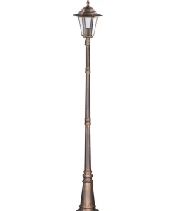 Stylowa latarnia ogrodowa K-7064A/1 CZ/ZŁ STANDARD | Kaja Oświetlenie*Sklep Kaja Flash Sale