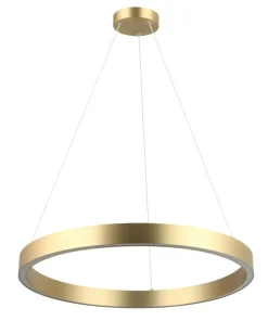 Hot Sklep Kaja Stylowa, ledowa lampa wisząca LP-033/1P S GD TRIANGLE z serii MIDWAY