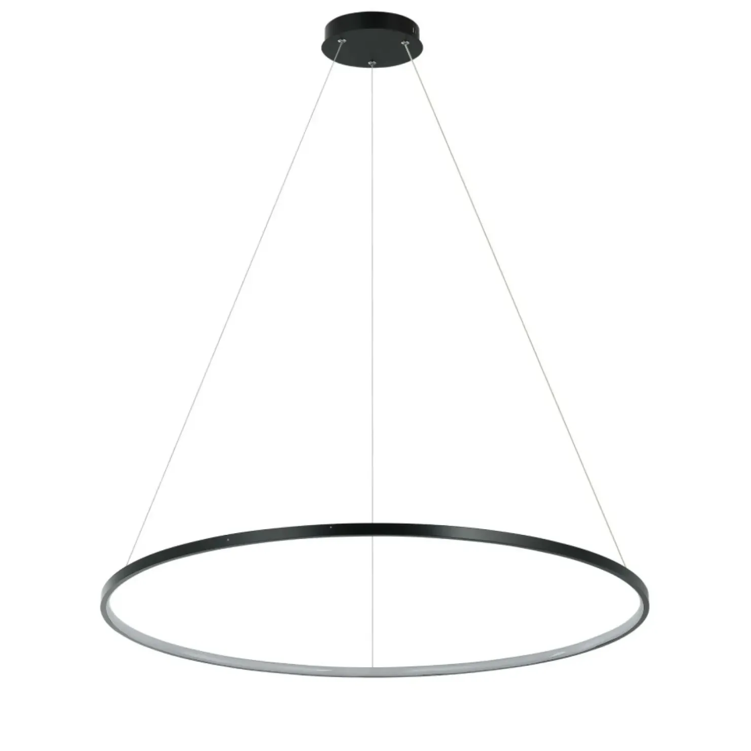 Cheap Sklep Kaja Stylowa obręcz wisząca, LED ring LP-909/1P L BK RING | Kaja