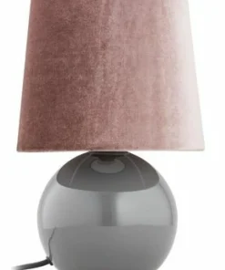 Stylowa, szaro-różowa, szklana lampka nocna TK 5093 z serii PICO*Sklep Kaja Best Sale
