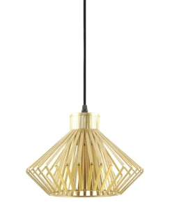 Flash Sale Sklep Kaja Stylowa, złota lampa na regulowanym zwisie ZM A8080-GLD z serii DOLIA