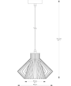 Flash Sale Sklep Kaja Stylowa, złota lampa na regulowanym zwisie ZM A8080-GLD z serii DOLIA