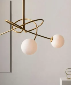 New Sklep Kaja Stylowa, złota lampa sufitowa do sypialni SIG 33356 z serii VELVET