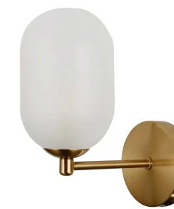Stylowy kinkiet do salonu modern classic WL-4215-1A-HBR-SAT PERANO*Sklep Kaja Fashion