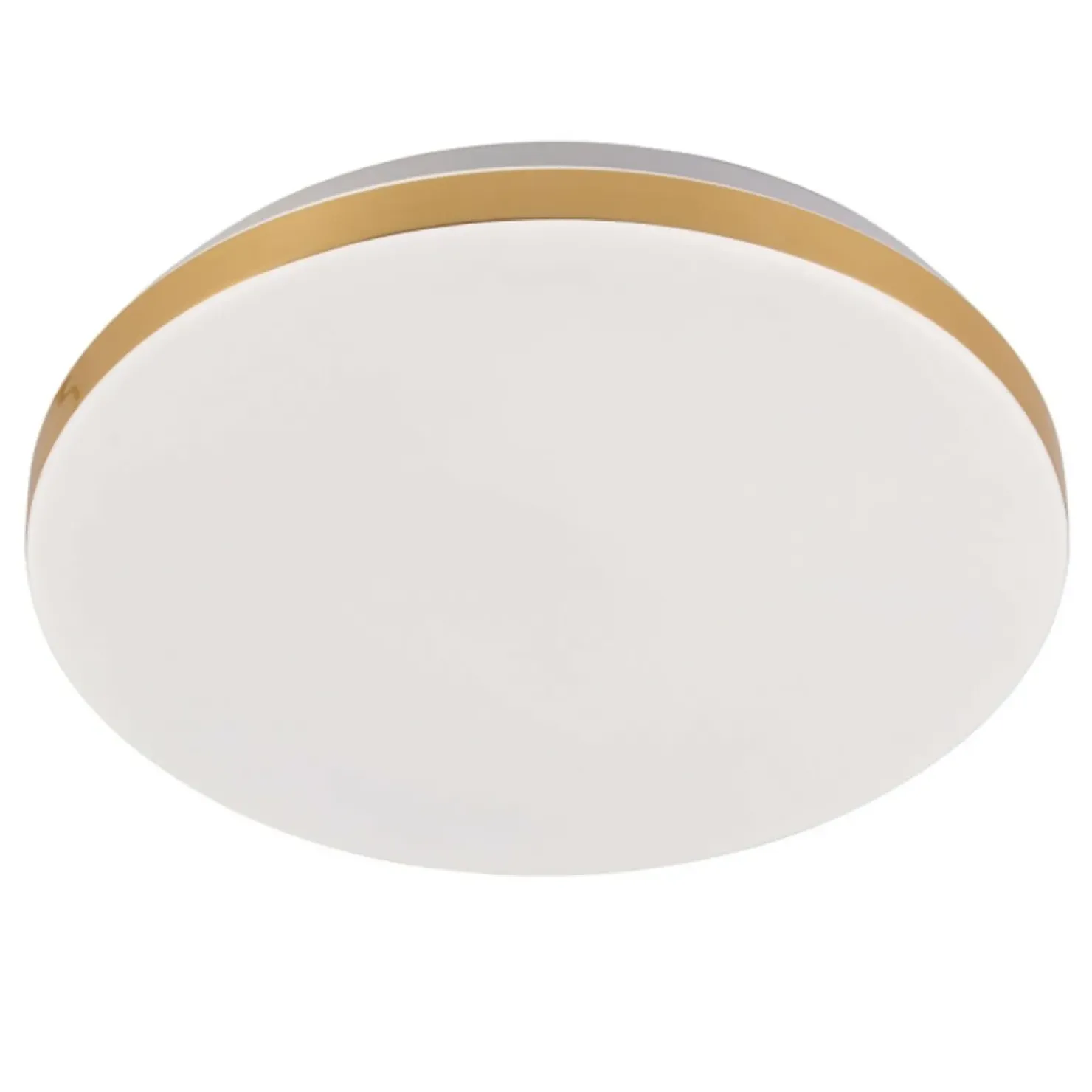 Stylowy, okrągły plafon LED do sypialni LP-335/1C M 4GD – BABILON*Sklep Kaja Outlet