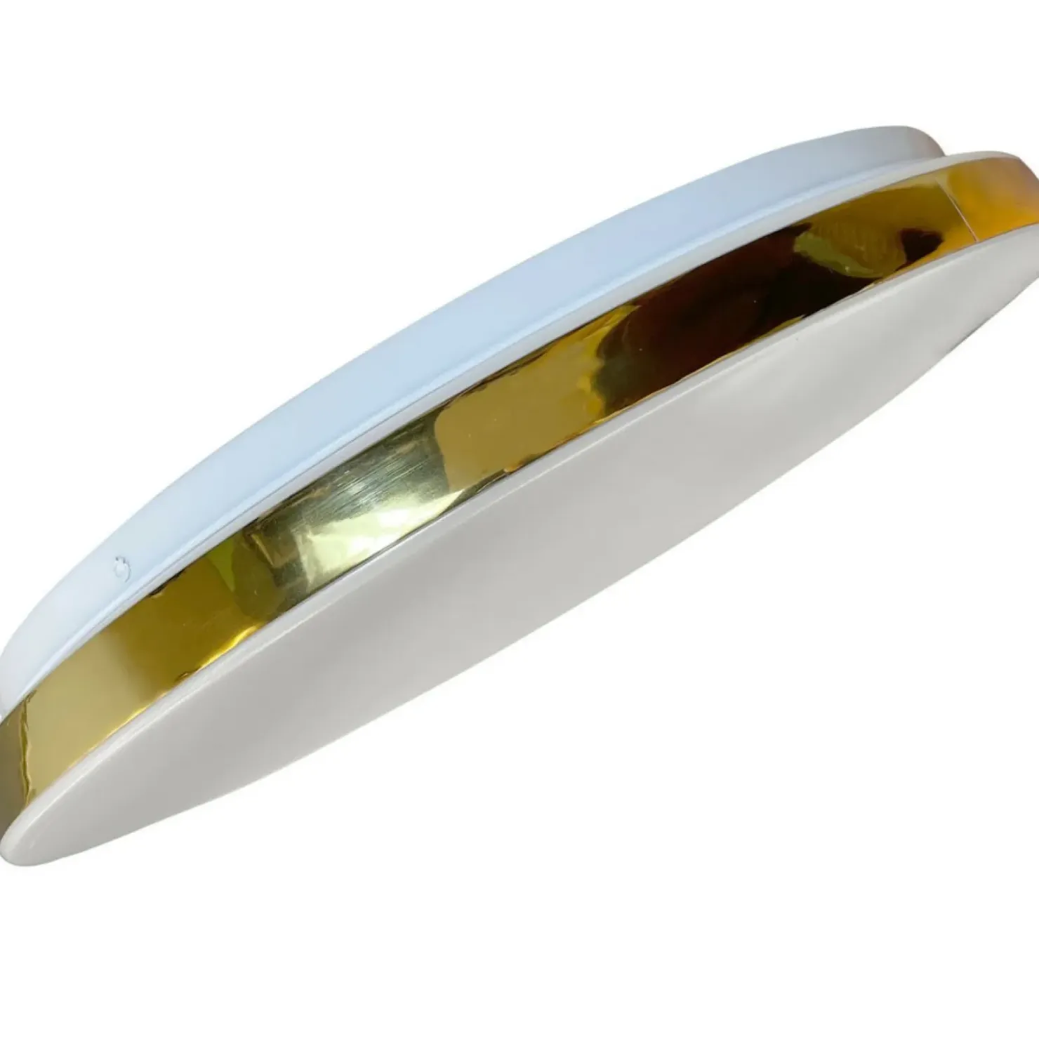 Stylowy, okrągły plafon LED do sypialni LP-335/1C M 4GD – BABILON*Sklep Kaja Outlet