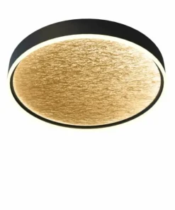 Stylowy plafon LED, złote wnętrze WF 9002-104L BORDEAUX | Kaja*Sklep Kaja Sale