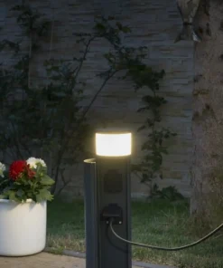 Słupek oświetleniowy z gniazdami elektrycznymi EL3113 z serii ELBORN | Kaja Oświ*Sklep Kaja Cheap