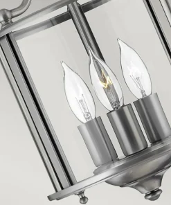 Szara lampa do restauracji HK-GENTRY-P-S-PW z serii GENTRY*Sklep Kaja Store