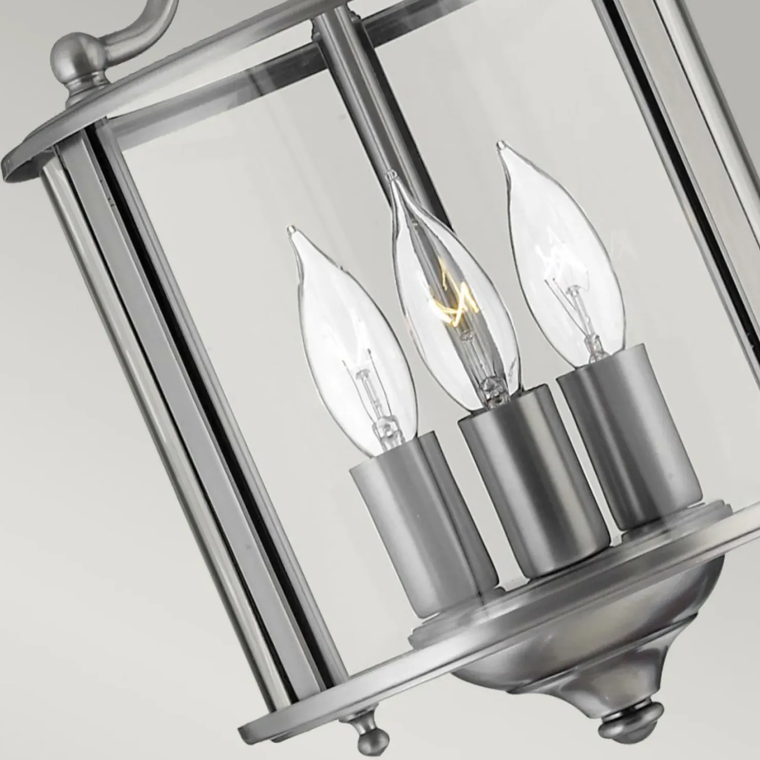 Szara lampa do restauracji HK-GENTRY-P-S-PW z serii GENTRY*Sklep Kaja Store