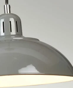 New Sklep Kaja Szara lampa wisząca, regulowana FRANKLIN-P-GY z serii FRANKLIN szare