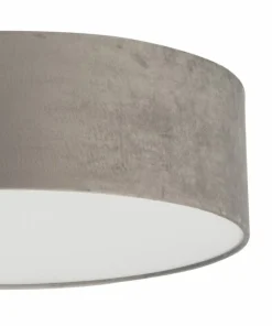 Szara, okrągła lampa sufitowa do sypialni ⌀40cm SIG 40650 SOFT | Kaja*Sklep Kaja Clearance