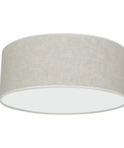 Szary plafon, lampa sufitowa, kształt koła MLP7498 z serii LINO | Kaja Oświetlen*Sklep Kaja Fashion
