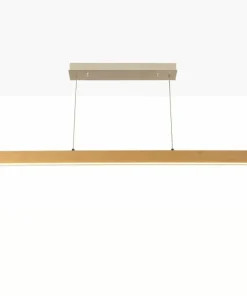 Clearance Sklep Kaja Szeroka, drewniana listwa sufitowa LED ABR-LLZ-24W LINEA | Kaja drewniany