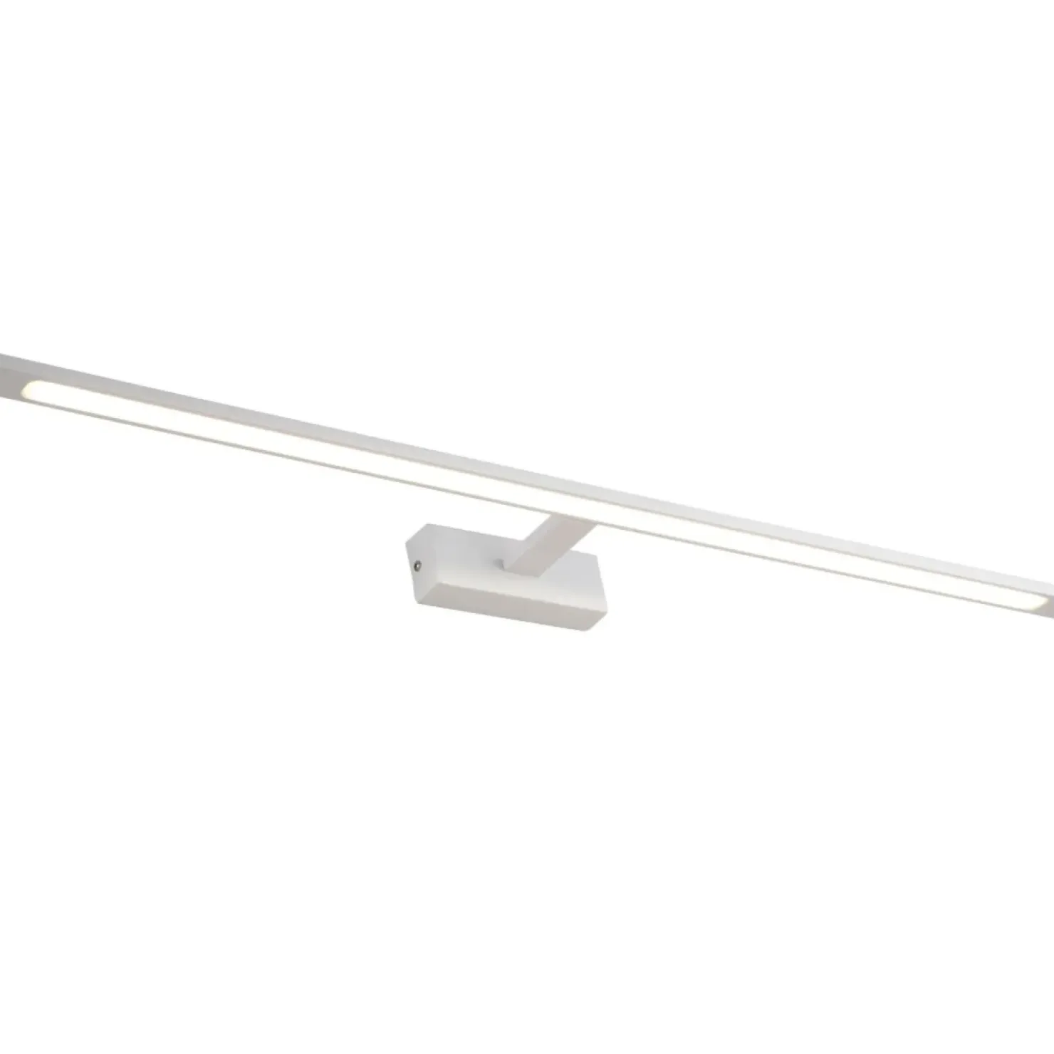 Szeroka lampa łazienkowa nad lustro 96cm GS-LWB-32W WH ISLA | Kaja*Sklep Kaja Fashion