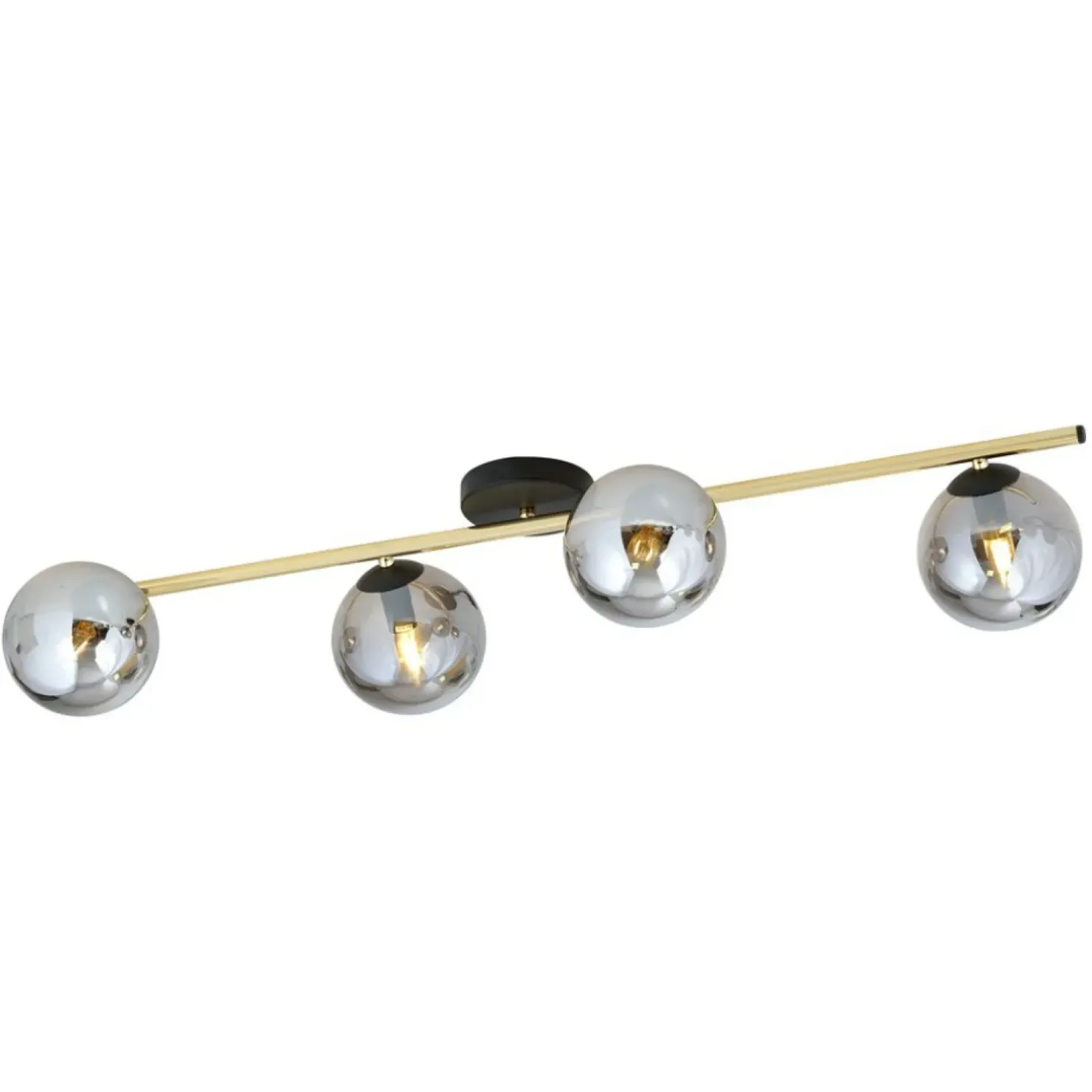 New Sklep Kaja Szeroka lampa sufitowa do wąskiego pokoju 1246/4 z serii SPLENDI