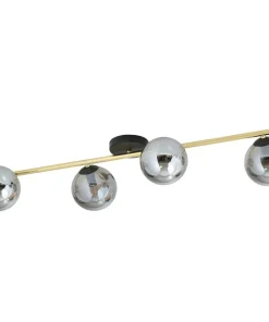 New Sklep Kaja Szeroka lampa sufitowa do wąskiego pokoju 1246/4 z serii SPLENDI