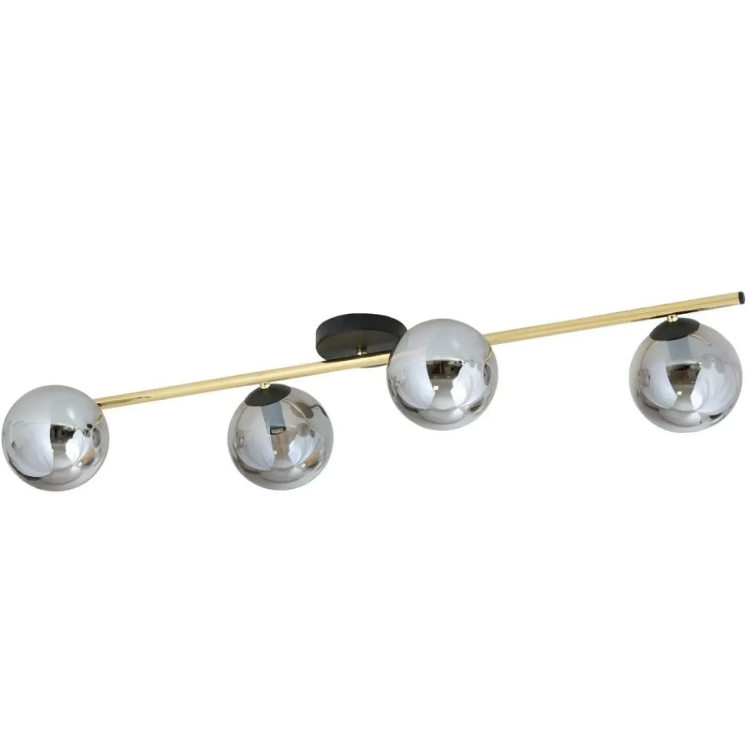 New Sklep Kaja Szeroka lampa sufitowa do wąskiego pokoju 1246/4 z serii SPLENDI