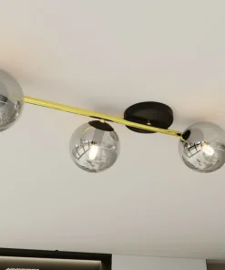 New Sklep Kaja Szeroka lampa sufitowa do wąskiego pokoju 1246/4 z serii SPLENDI