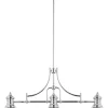 Szeroka lampa wisząca, do salonu JUP 1789 PLATINO | Kaja Oświetlenie*Sklep Kaja Clearance