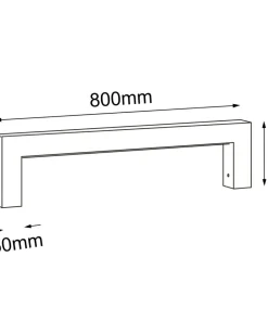Szeroka, niska lampa ogrodowa 20cm 4000K ANT 9939 TAKETA | Kaja*Sklep Kaja Hot