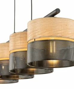 Szeroka, rustykalna lampa nad stół w jadalni TK 4802 z serii NICOL*Sklep Kaja New