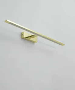 Szeroka, złota lampa ścienna LED GS-LWB-20W/3 GOLD ISLA | Kaja*Sklep Kaja Discount